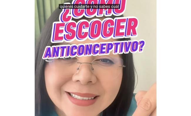 Ginecóloga explica cómo escoger anticonceptivo